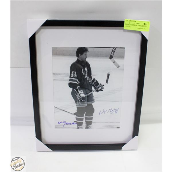 FRAMED OILERS' WAYNE GRETZKY LIMITED