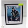Image 1 : FRAMED OILERS' SHAWN HORCOFF AUTOGRAPH