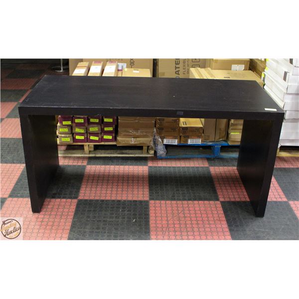 ESPRESSO WOOD GRAIN "MALM" STANDARD DESK