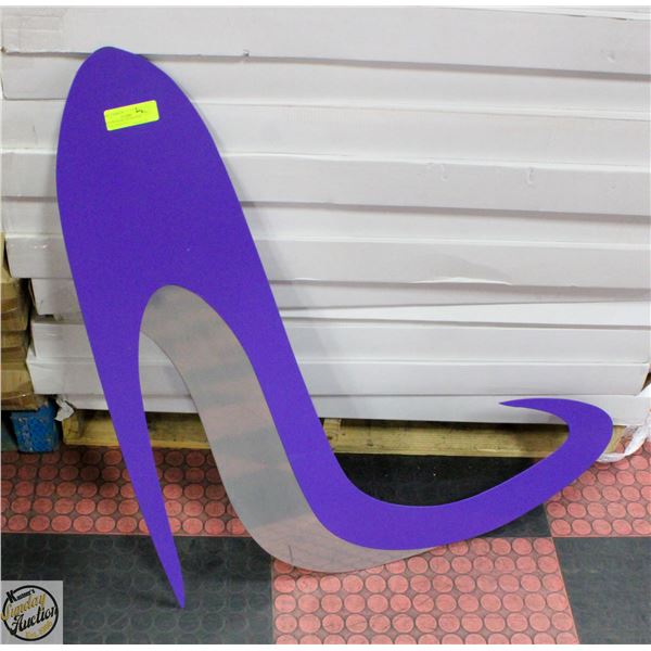 CUSTOM MADE DECORATIVE METAL "HIGH HEEL"