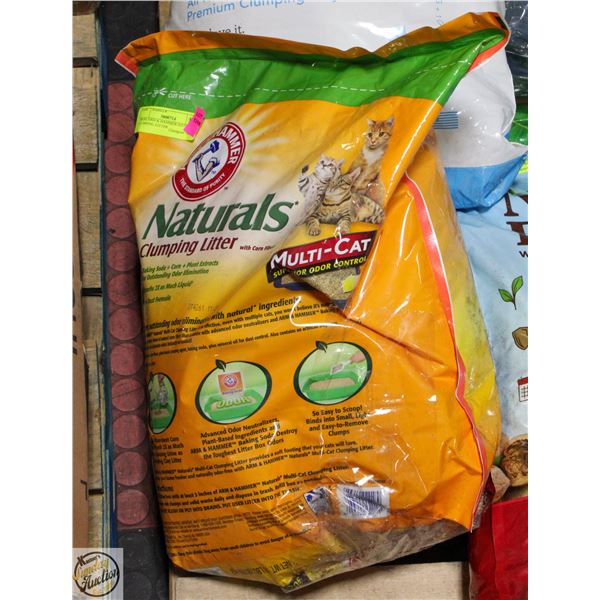 18LBS ARM & HAMMER NATURALS CLUMPING LITTER