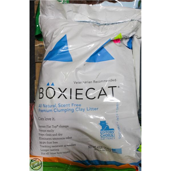 40LBS BOXIECAT PREMIUM CLUMPING CAT LITTER