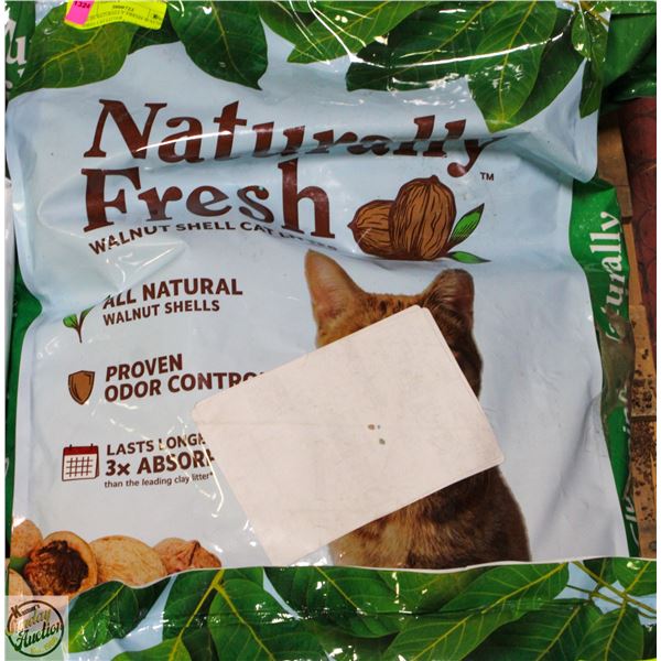 26LBS NATURALLY FRESH WALNUT SHELL CAT LITTER