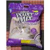 Image 1 : 15LBS SILICA POWER MIX CRYSTAL CAT LITTER