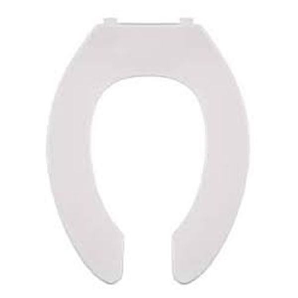 NEW CENTOCO OPEN FRONT SEAT WITH COVER ROUND BOWL