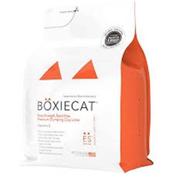 28LBS BOXIECAT PREMIUM CLUMPING CLAY LITTER