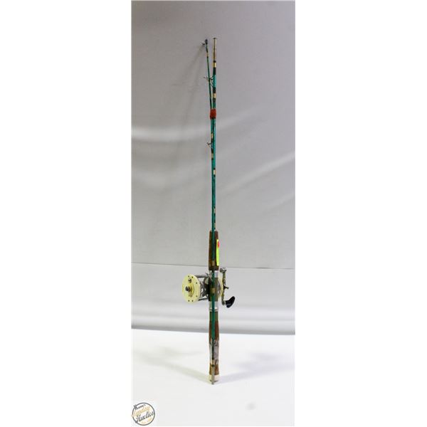 VINTAGE GARCIA MITCHELL 600 REEL & SALMON ROD