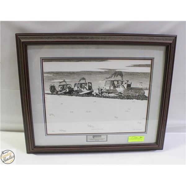 FRAMED LTD EDITION PRINT BY GARY BOYLE 6/165