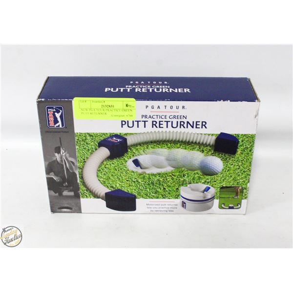 NEW PGA TOUR PRACTICE GREEN PUTT RETURNER