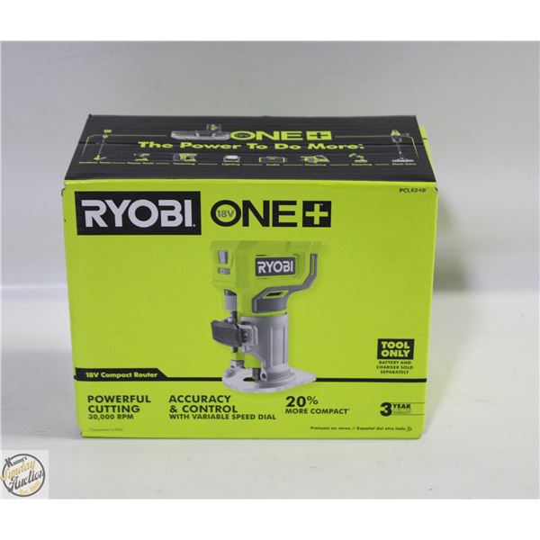 NEW RYOBI ONE 18VOLT ROUTER SAW