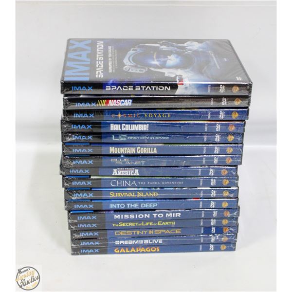 SEALED 16 IMAX THEATRE DVD'S