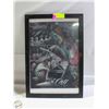 Image 1 : FRAMED "LAST CALL" 3D FLIP IMAGE 19.5"X13.5"