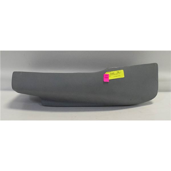 HAND CARVED WOODEN BOAT 18 INCHES LONG