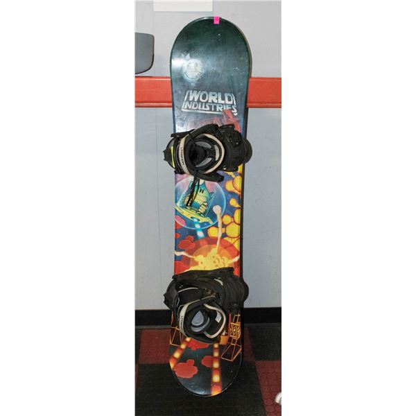 SNOWBOARD WITH BOOTS + BINDINGS