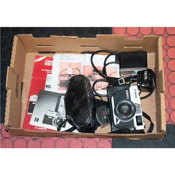 CANON CANONET QL 17 - 135 FILM CAMERA WITH