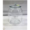 Image 1 : LARGE STORE DISPLAY GLASS PEANUT JAR LIDDED