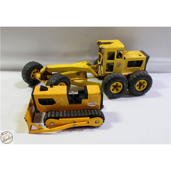 TONKA GRADER & BULLDOZER TRUCKS