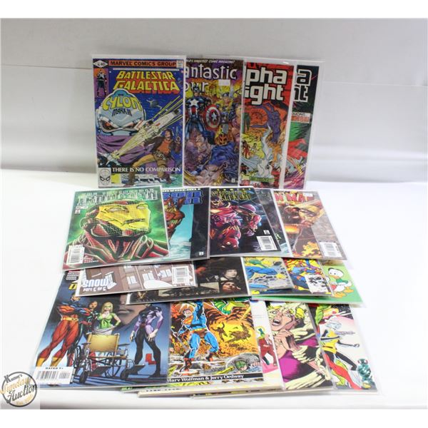 LOT OF 20 COLLECTOR COMICS