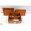 Image 1 : SHOMORY SOLID WOOD STASH BOX W/ COMBINATION