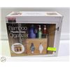 Image 1 : BAMBOO PLASTIC BAG ORGANIZER