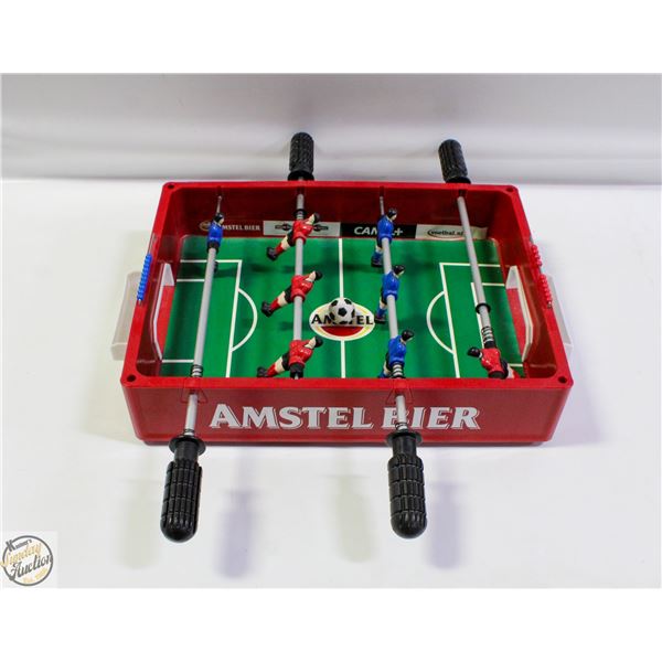 SMALL AMSTEL BEER HOLLAND FOOSBALL TABLE