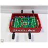 Image 1 : SMALL AMSTEL BEER HOLLAND FOOSBALL TABLE