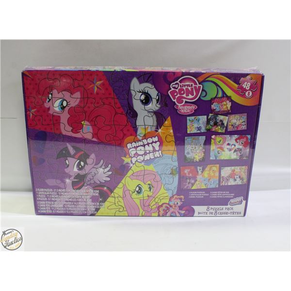 MY LITTLE PONY 8 PUZZLE PACK SEALED