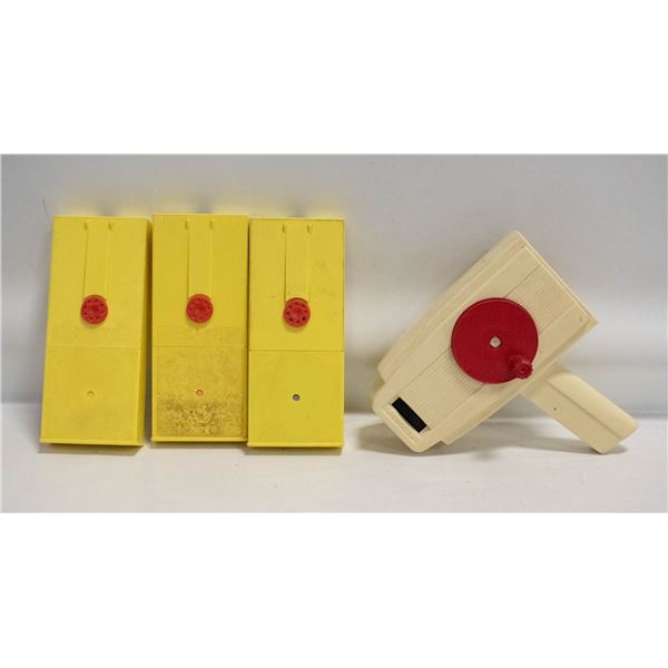 VINTAGE FISHER-PRICE MOVIE VIEWER TESTED WORKING +