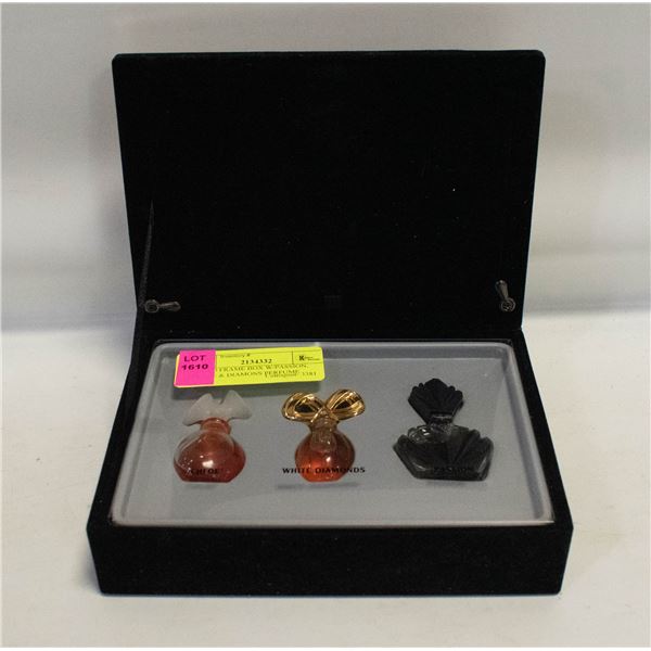 PHOTO FRAME BOX W/PASSION, CHLOE & WHITE