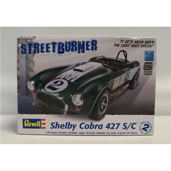 NEW REVELL STREETBURNER SHELBY COBRA 427 S/C