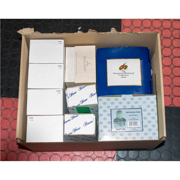 ESTATE BOX OF ASSORTED ORNAMENTS