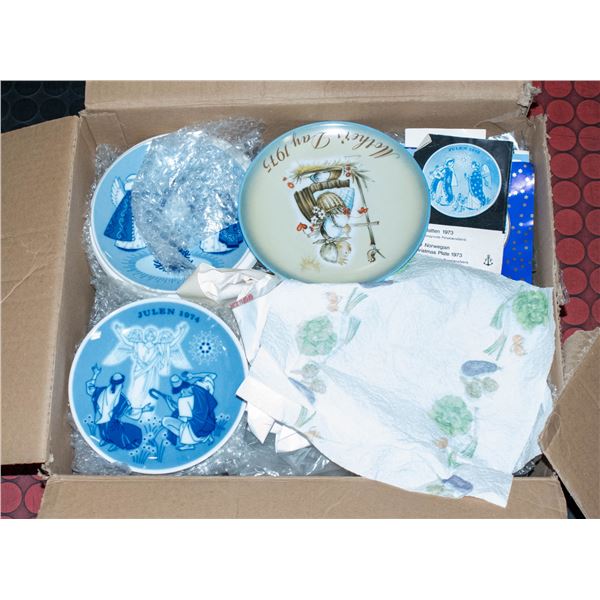 BUNDLE OF MAINLY PORSGRUND HOLIDAY PLATES