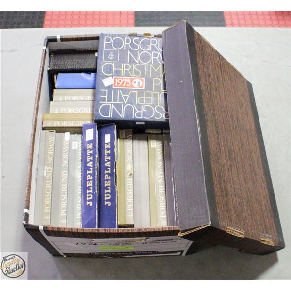 BUNDLE OF MAINLY PORSGRUND HOLIDAY PLATES