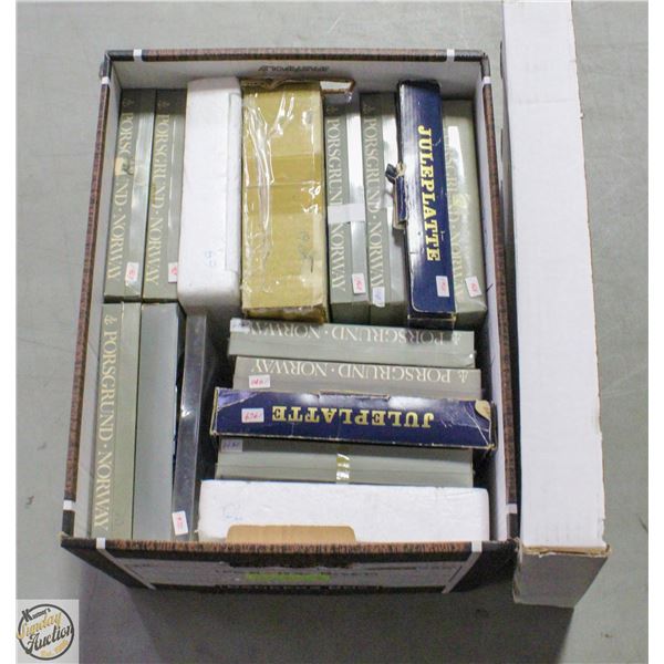 BUNDLE OF MAINLY PORSGRUND HOLIDAY PLATES