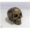 Image 1 : TOP COLLECTION RESIN SKULL BRONZE TONE