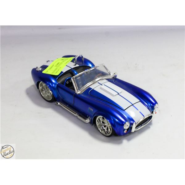 JADA TOYS 1/24 SCALE 1965 SHELBY COBRA427 S/C