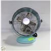 Image 1 : TEAL COLOR ELECTRIC FAN
