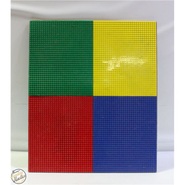 LARGE 24 IN X 22 IN BUILDING FIELD FOR LEGOS