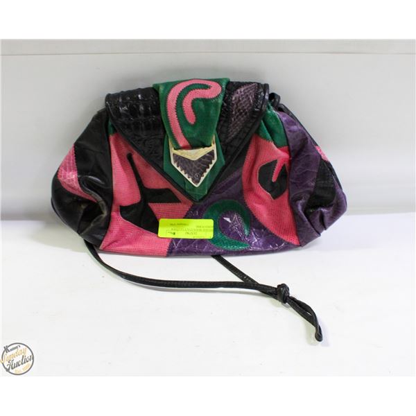 VINTAGE MODA ITALY LEATHER LADIES PURSE