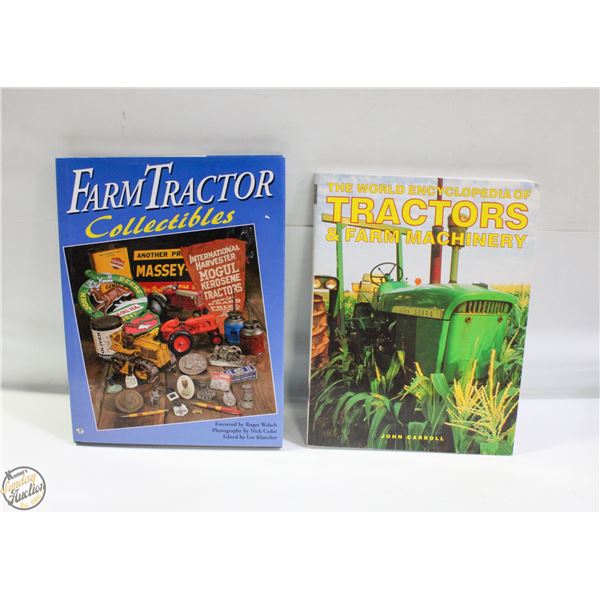 TWO FARM TRACTOR BOOKS