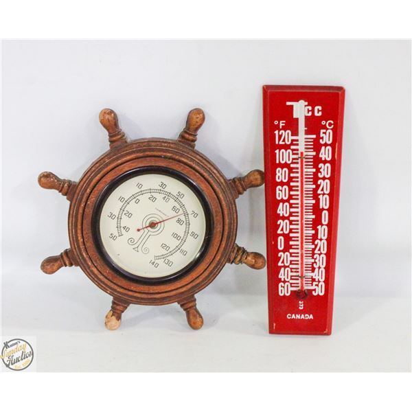 VINTAGE BAROMETERS TOGETHER-ESTATE