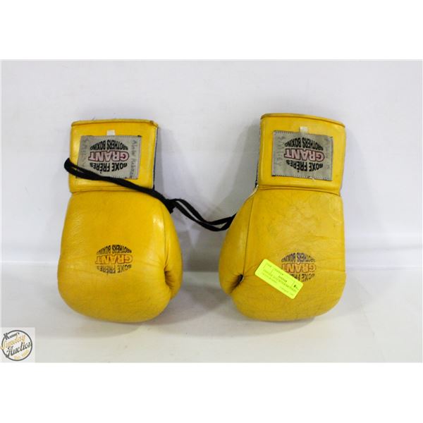 VINTAGE 10 OZ BOXER BROTHERS GRANT BOXING