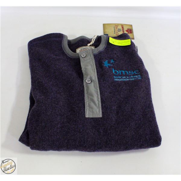 NEW STANFIELD WOOL MENS SHIRT NEW WITH TAGS