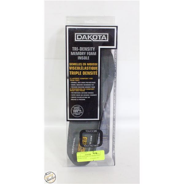 PAIR OF NEW DAKOTA TRI-DENSITY MEMORY FOAM