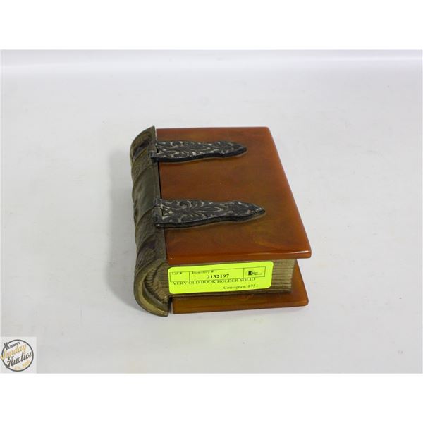 VERY OLD BOOK HOLDER SOLID