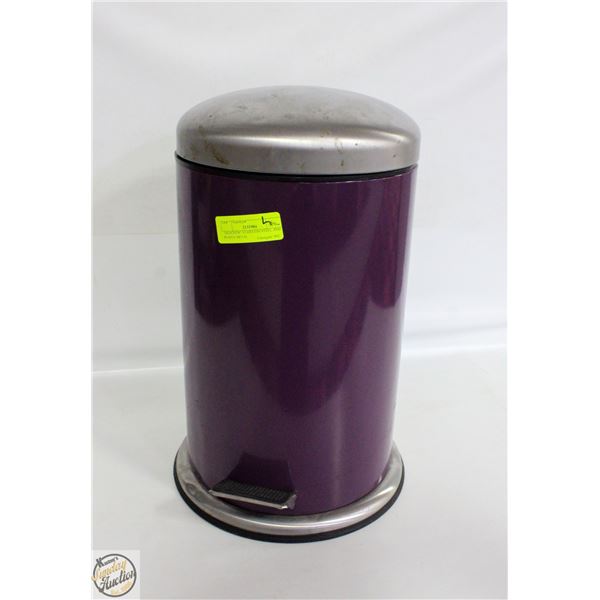 "DESIGNER" STAINLESS STEEL AND PURPLE METAL