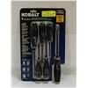 Image 1 : NEW KOBALT 6PC DIAMOND COATED TIP SCREWDRIVER SET