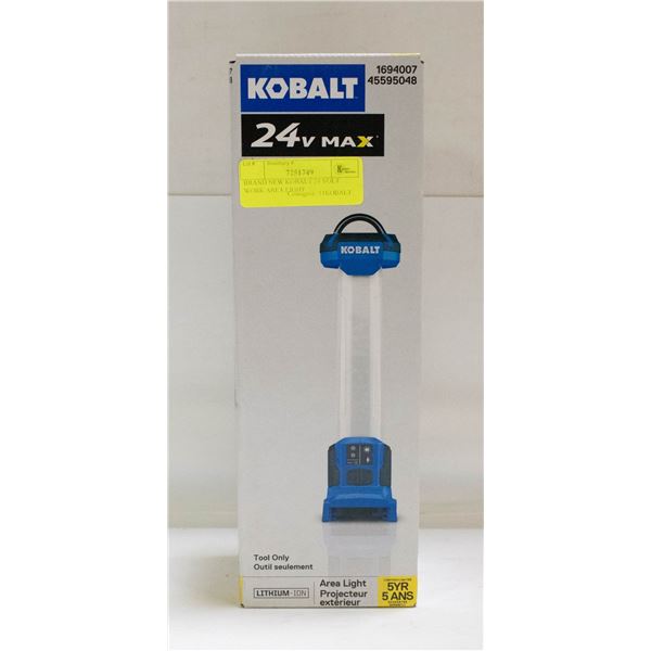 BRAND NEW KOBALT 24 VOLT WORK AREA LIGHT