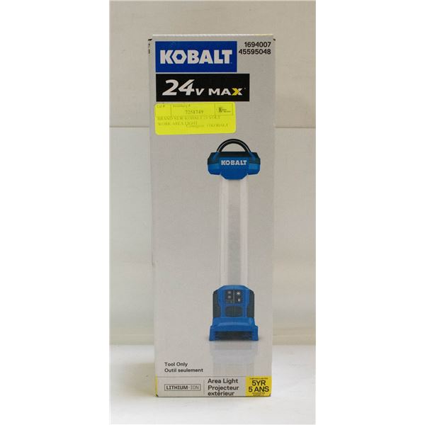 BRAND NEW KOBALT 24 VOLT WORK AREA LIGHT