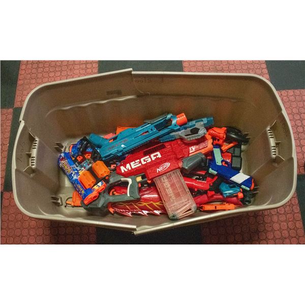 LARGE PKG OF NERF AND NERF STYLE GUNS AND